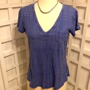 *Rare Find Gap Checked Tshirt*